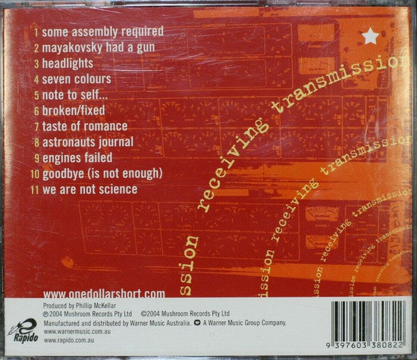 One Dollar Short : Receiving Transmission (CD, Album)