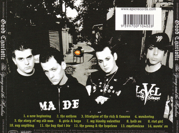 Good Charlotte : The Young And The Hopeless (CD, Album)