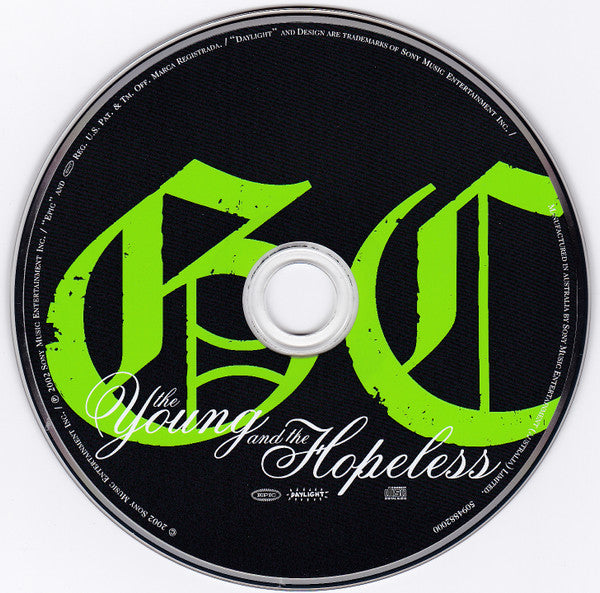 Good Charlotte : The Young And The Hopeless (CD, Album)