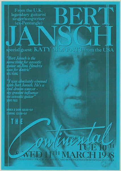 Bert Jansch : Downunder: Live In Australia (CD, Album)