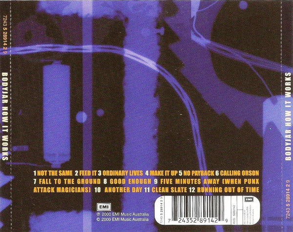 Bodyjar : How It Works (CD, Album)