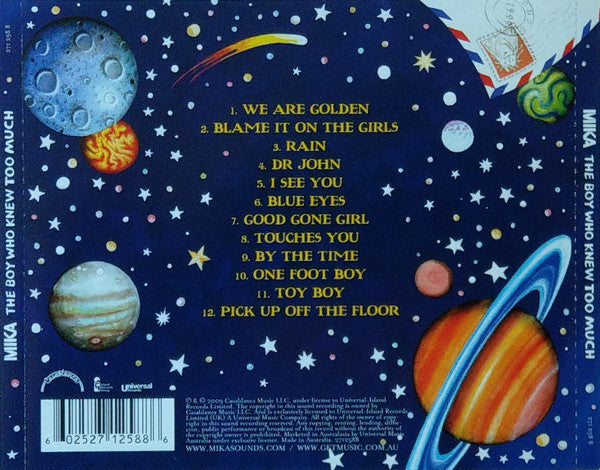 MIKA (8) : The Boy Who Knew Too Much (CD, Album)