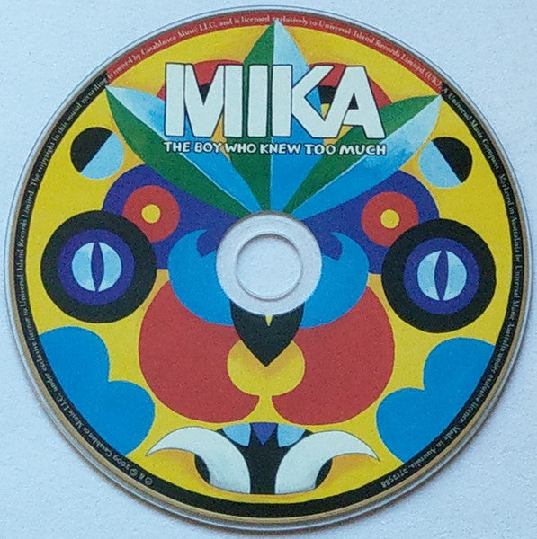 MIKA (8) : The Boy Who Knew Too Much (CD, Album)