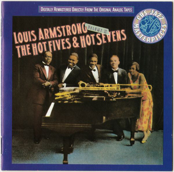 Louis Armstrong : The Hot Fives & Hot Sevens, Volume II (CD, Comp, Mono, RM)