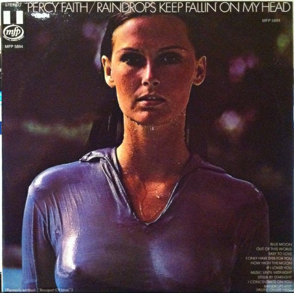 Percy Faith : Raindrops Keep Fallin' On My Head (LP, Album)
