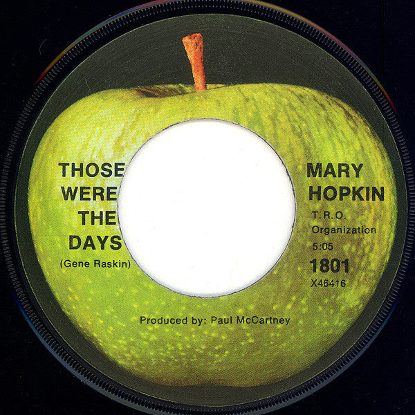 Mary Hopkin : Those Were The Days (7", Single, Los)