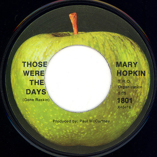 Mary Hopkin : Those Were The Days (7", Single, Los)
