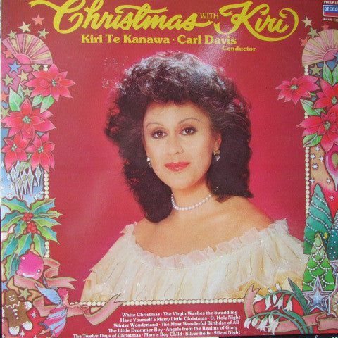 Kiri Te Kanawa, Carl Davis (5) : Christmas With Kiri (LP)