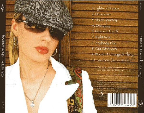 Orianthi : Violet Journey (CD, Album)