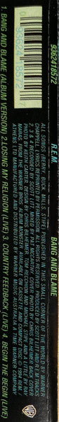 R.E.M. : Bang And Blame (CD, Single)