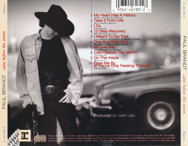 Paul Brandt : Calm Before The Storm (CD, Album)