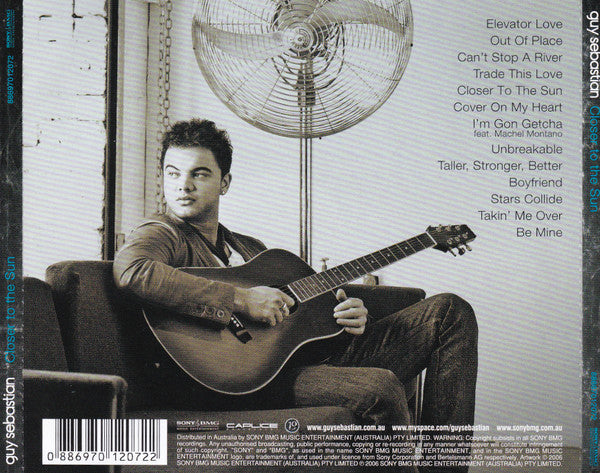 Guy Sebastian : Closer To The Sun (CD, Album)