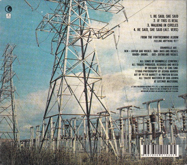 Grandville (3) : He Said She Said (CD, Single)