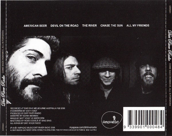 Dirt River Radio : Come Back Romance, All Is Forgiven (CD, EP)