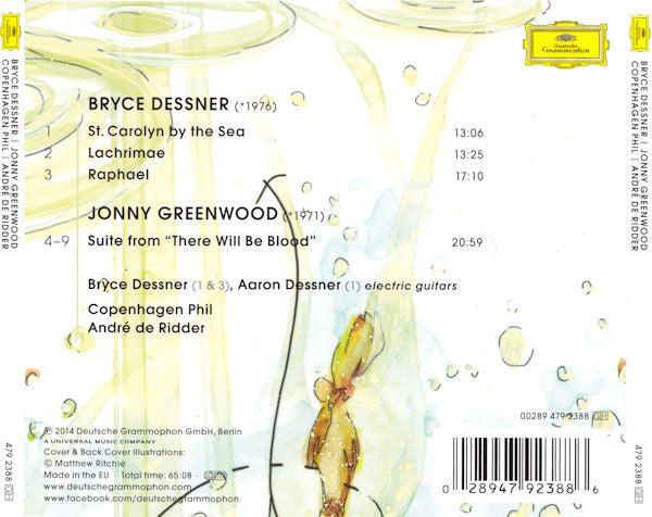 Bryce Dessner, Jonny Greenwood : St. Carolyn By the Sea; Suite From "There Will Be Blood" (CD, Album)