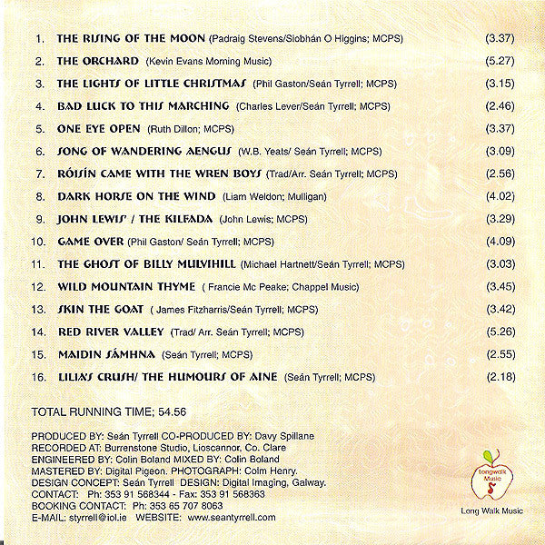 Seán Tyrrell : The Orchard (CD, Album)
