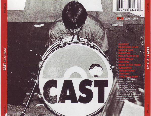 Cast : All Change (CD, Album)