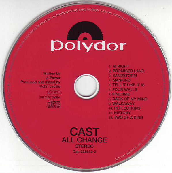 Cast : All Change (CD, Album)