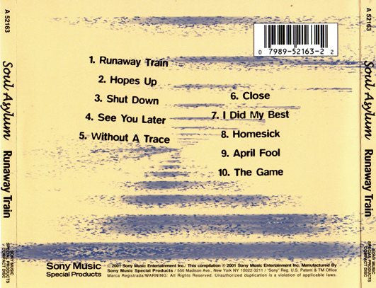 Soul Asylum (2) : Runaway Train (CD, Comp)
