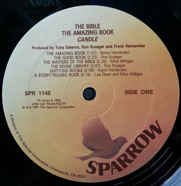 No Artist : The Bible The Amazing Book (LP, Album)