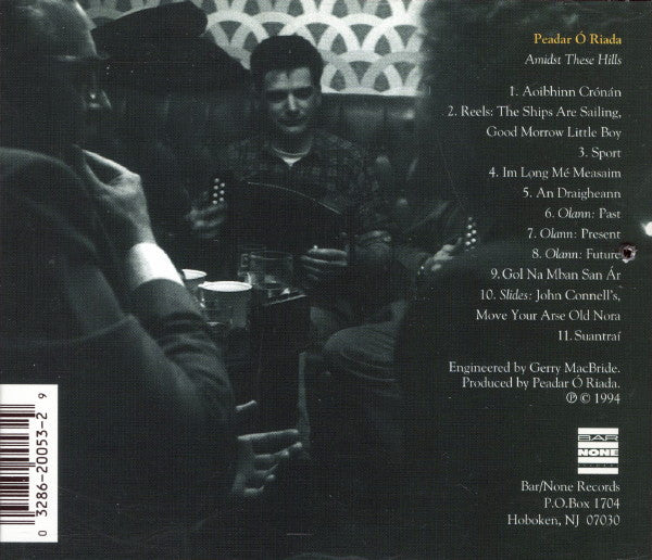 Peadar Ó Riada : Amidst These Hills (CD, Album)