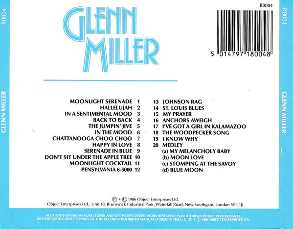 Glenn Miller : Glenn Miller (CD, Comp)