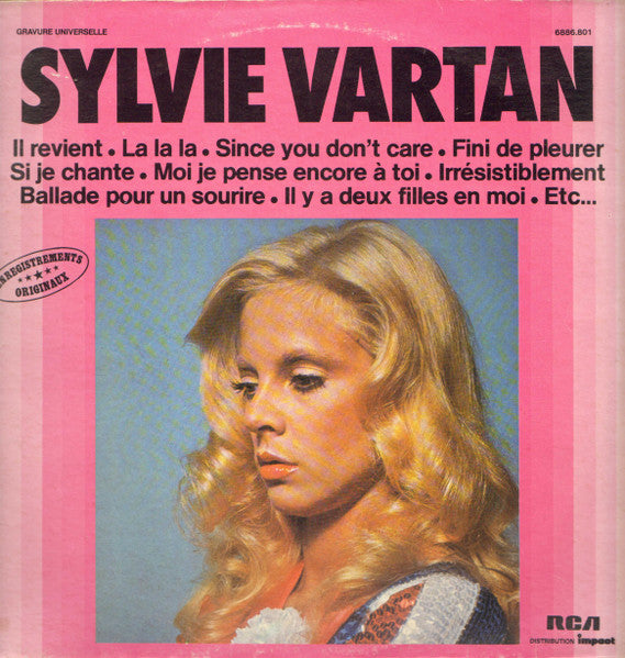 Sylvie Vartan : Sylvie Vartan (LP, Comp, RE)
