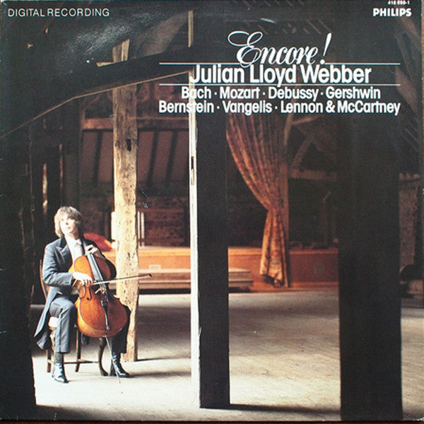 Julian Lloyd Webber : Encore! (Travels With My Cello Vol. 2) (LP)