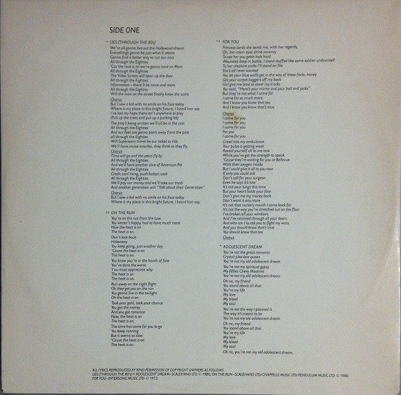 Manfred Mann's Earth Band : Chance (LP, Album)