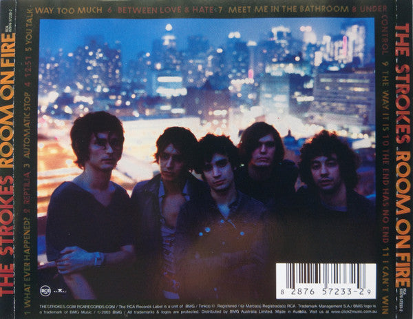 The Strokes : Room On Fire (CD, Album)
