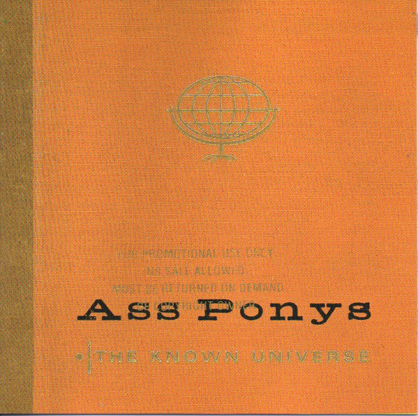 Ass Ponys : The Known Universe (CD, Album)