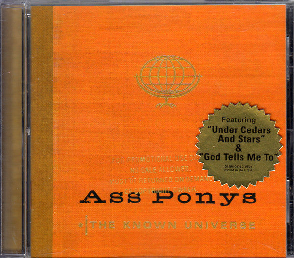 Ass Ponys : The Known Universe (CD, Album)