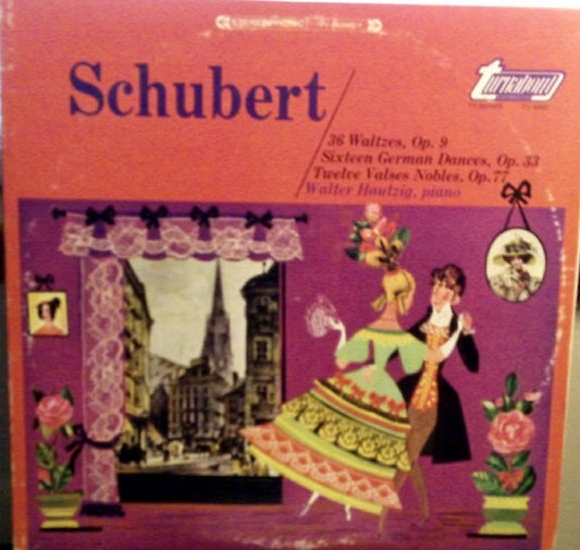 Schubert* - Walter Hautzig : 36 Waltzes, Op. 9 • Sixteen German Dances, Op. 33 • Twelve Valses Nobles, Op. 77 (LP)