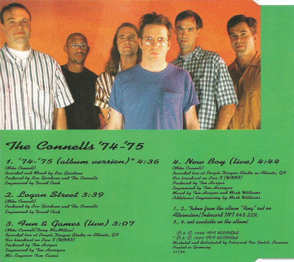 The Connells : '74-'75 (CD, Maxi)