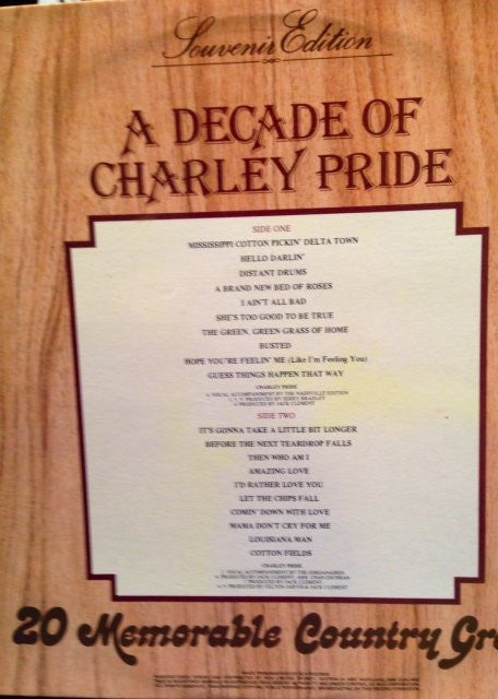 Charley Pride : A Decade Of Charley Pride (LP, Comp, S/Edition, Gat)