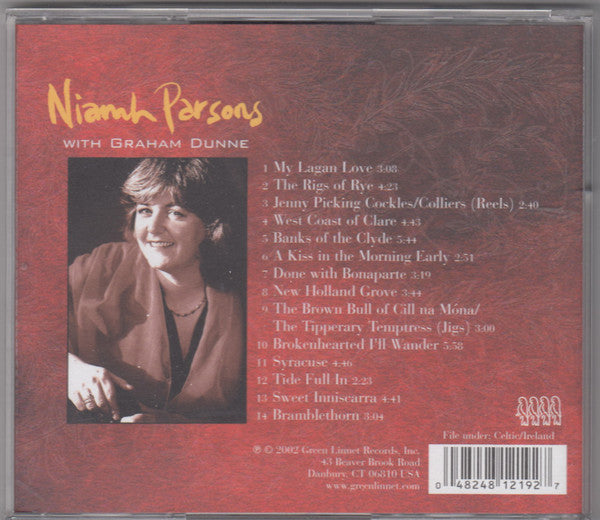 Niamh Parsons With Graham Dunne (2) : Heart's Desire (CD, Album)