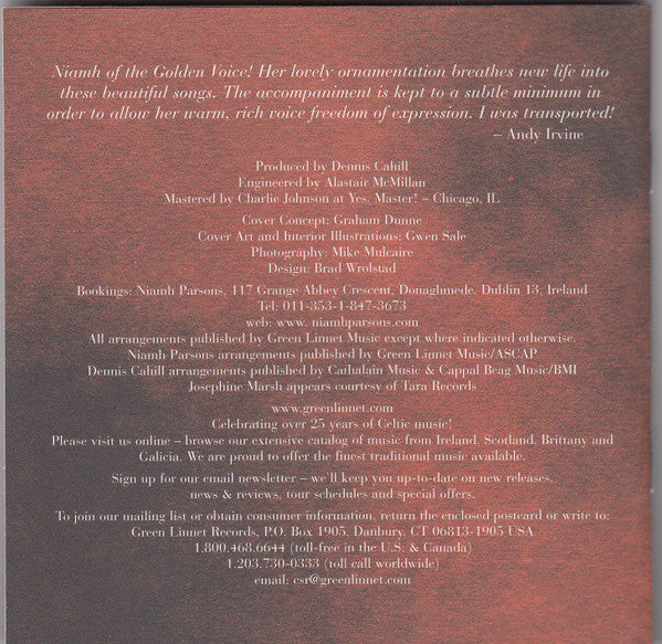 Niamh Parsons With Graham Dunne (2) : Heart's Desire (CD, Album)