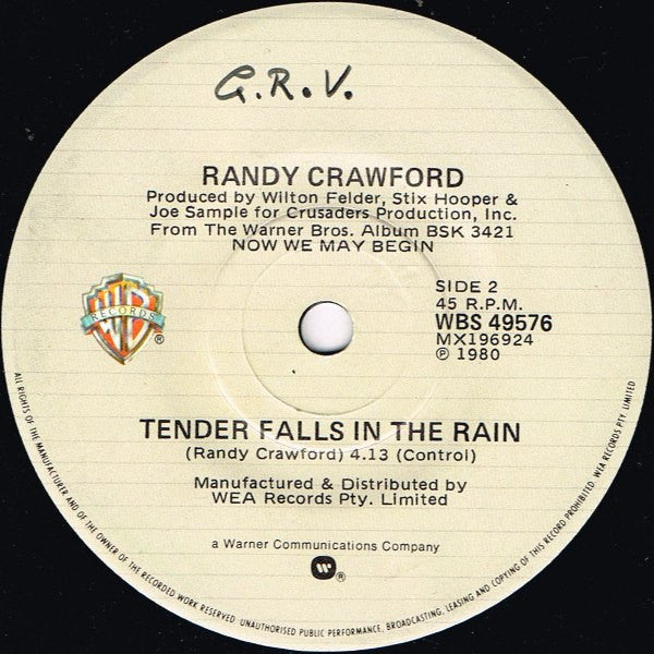 Randy Crawford : One Day I'll Fly Away (7", Single)