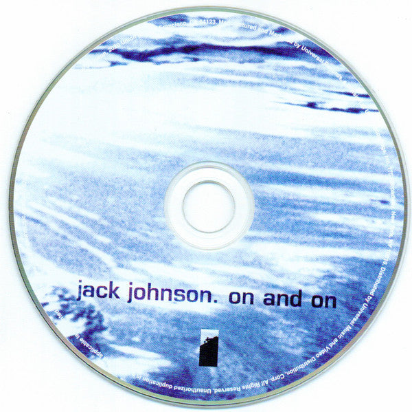 Jack Johnson : On And On (CD, Album, Dig)