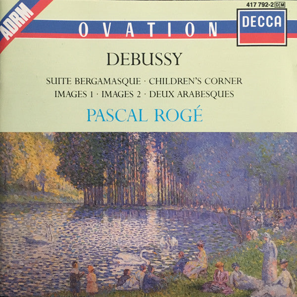 Debussy* - Pascal Rogé : Suite Bergamasque / Children's Corner / Images 1 / Images 2 / Deux Arabesques (CD, Comp, RM)