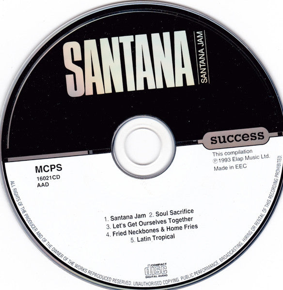 Santana : Santana Jam (CD, Comp, RE)
