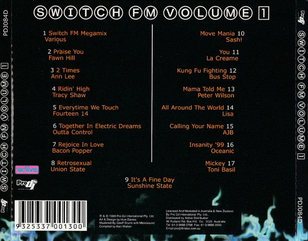 Various : Switch FM 97.3 Volume 1 (CD, Comp)