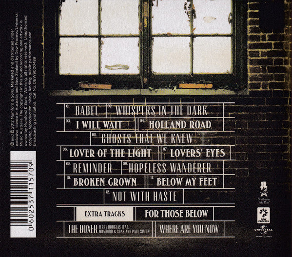 Mumford & Sons : Babel (CD, Album, Tri)