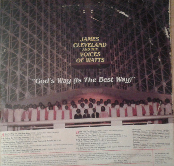 James Cleveland* And The Voices Of Watts : God's Way (Is The Best Way) (LP, Album)