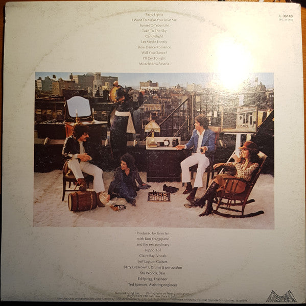 Janis Ian : Miracle Row (LP, Album, Gat)