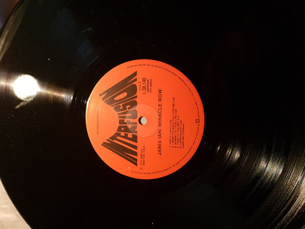 Janis Ian : Miracle Row (LP, Album, Gat)