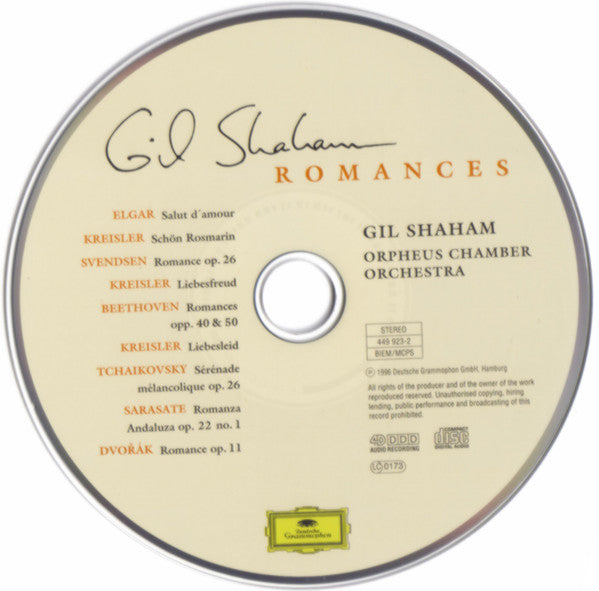 Gil Shaham : Violin Romances (CD, Album)
