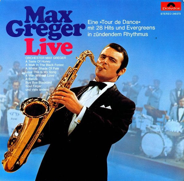Max Greger : Live (LP)