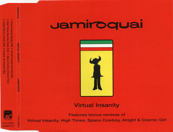 Jamiroquai : Virtual Insanity (CD, Smplr)
