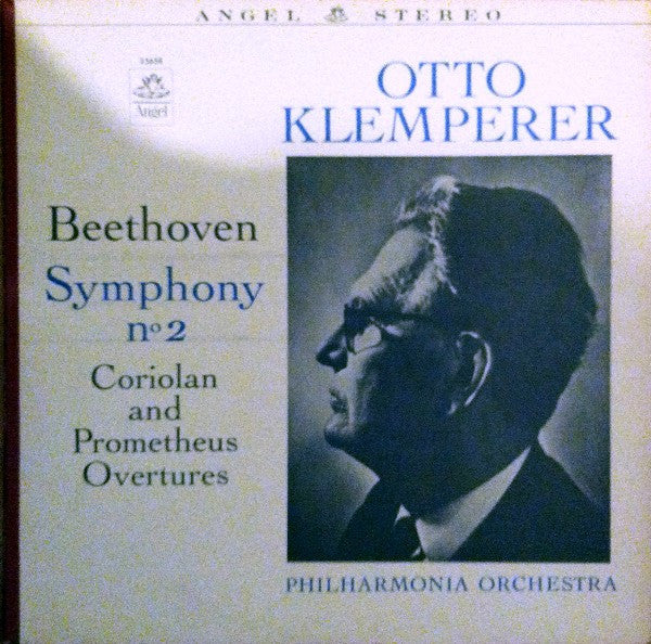 Beethoven* - Otto Klemperer, Philharmonia Orchestra : Symphony No 2. Coriolan And Prometheus Overtures. (LP)